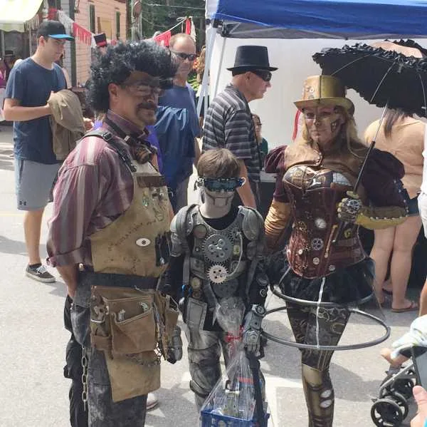 Family dressed